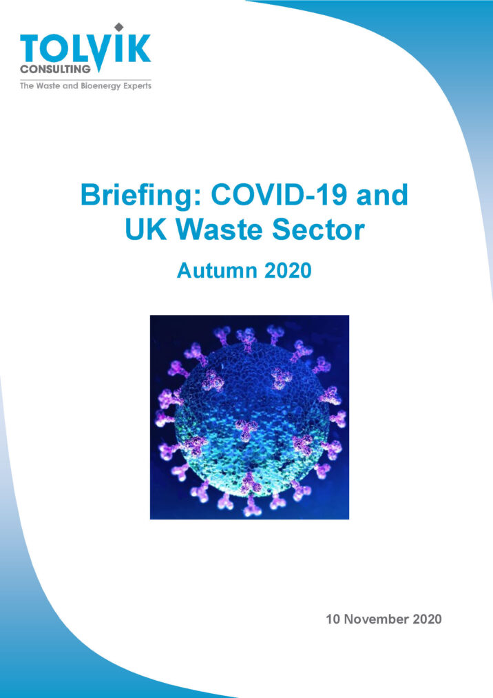 Autumn Briefing Report: COVID-19 and UK Waste Sector