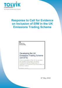 Response to Call for Evidence on Inclusion of EfW in the UK Emissions Trading Scheme